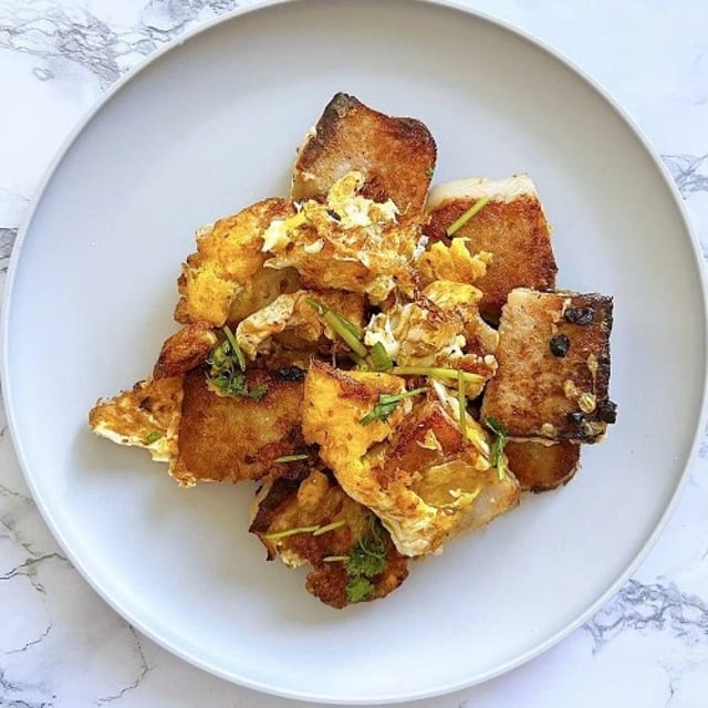 Fried Flour Cake.
