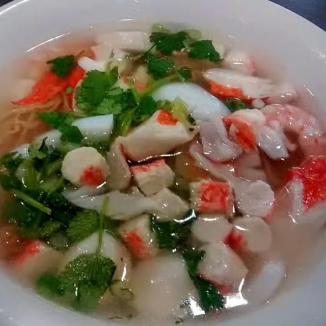 Seafood Noodle Soup.