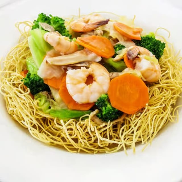 Combination Crispy Fried Noodles.